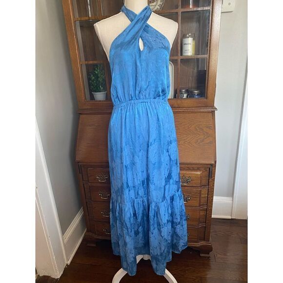 Anthropologie -Tiered Halter Maxi Dress - Picture 5 of 8